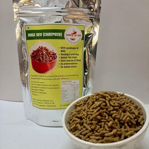 Spice It Up Millet Bhel| Healthy Snacks - Roasted, Not Fried | No Palm Oil | Healthy Replacement Of Chips & Bhujia |Millet Bhel-75GM-New