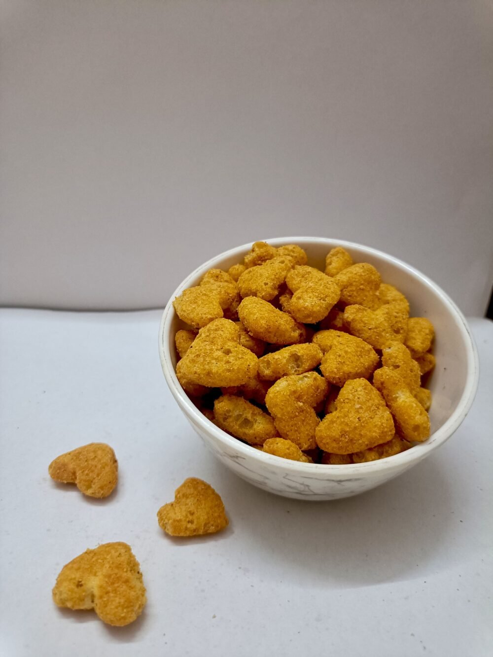 Spice It Up Oats Heart Puffs | Healthy Snacks - Roasted, Not Fried | No Palm Oil | No Trans Fat | No Added Sugar - 100 Grams (Pack of 1) - Image 3